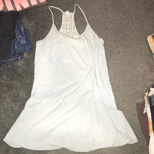 pretty light blue dress